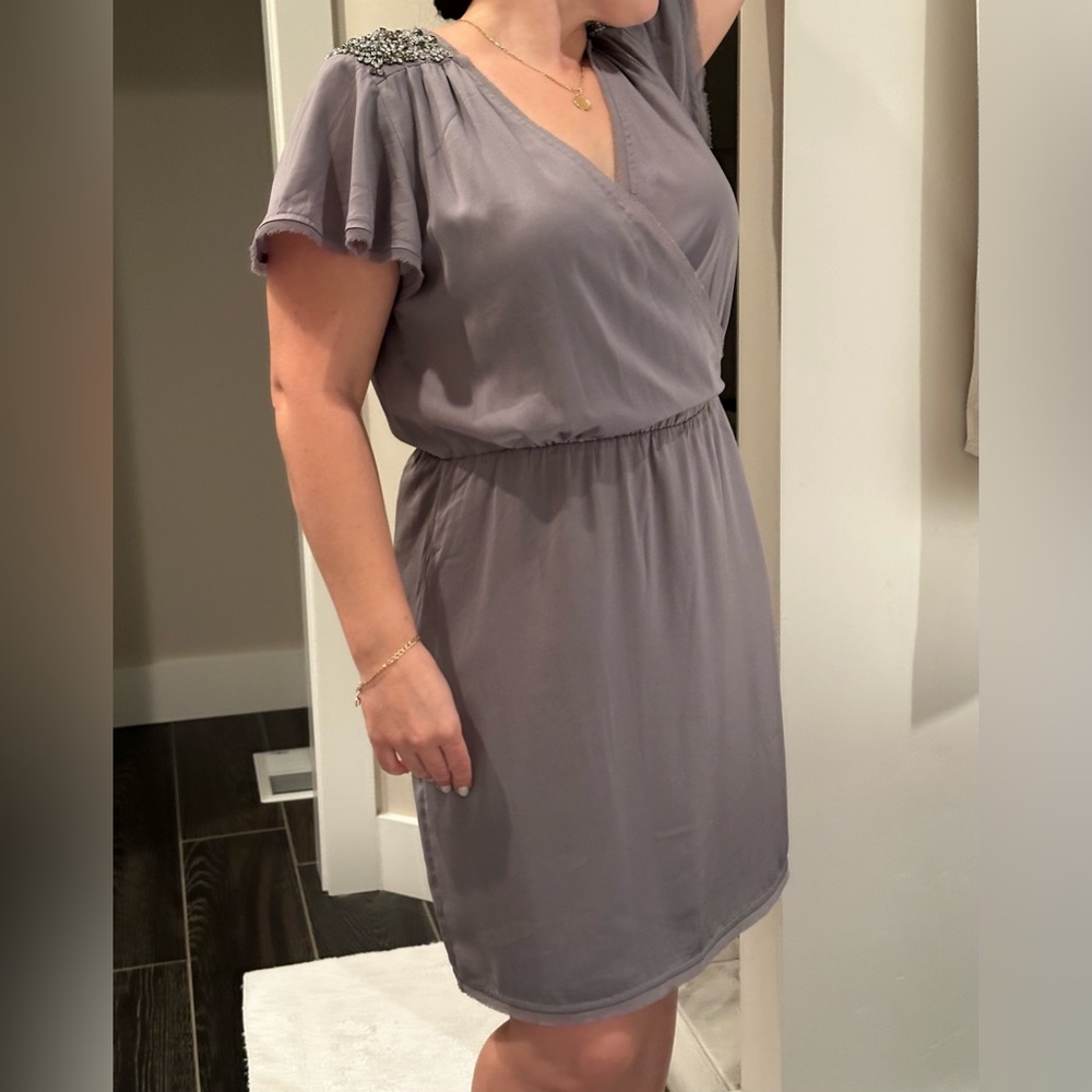 Banana Republic grey dress